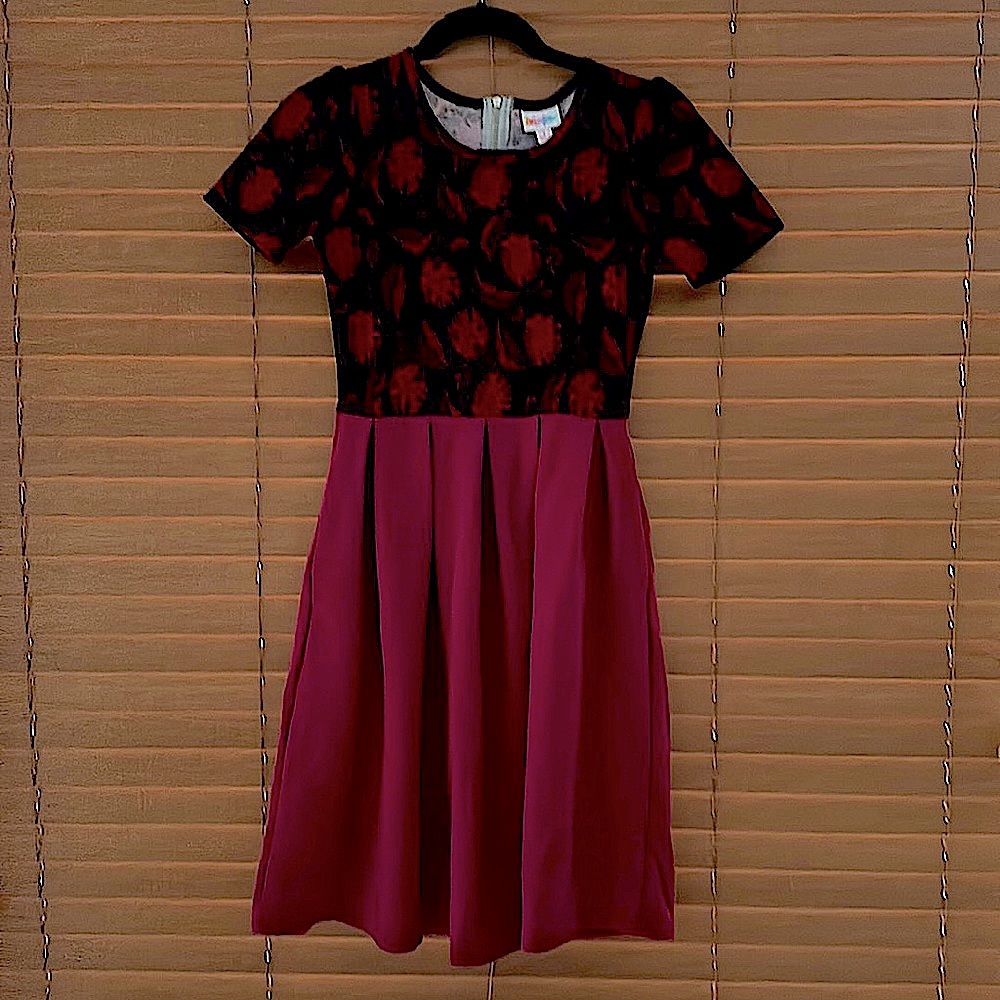 LulaRoe Amelia midi  dress
